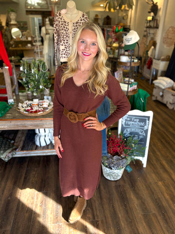 LASCANA Women's Wide Suede Waist Belt