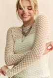 Dot Mesh Top