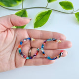 Camy Hoops - Fiesta // Earrings, Jewelry, Gifts