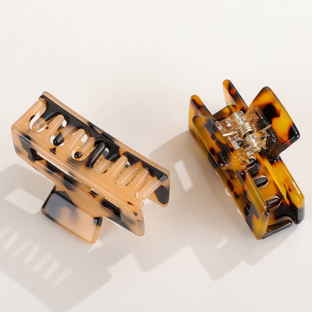 Luna Mini Core| Classic Mini Rectangle Claw Clip