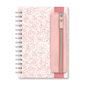 Blushing Blooms Oliver Notebook with Pen Pocket