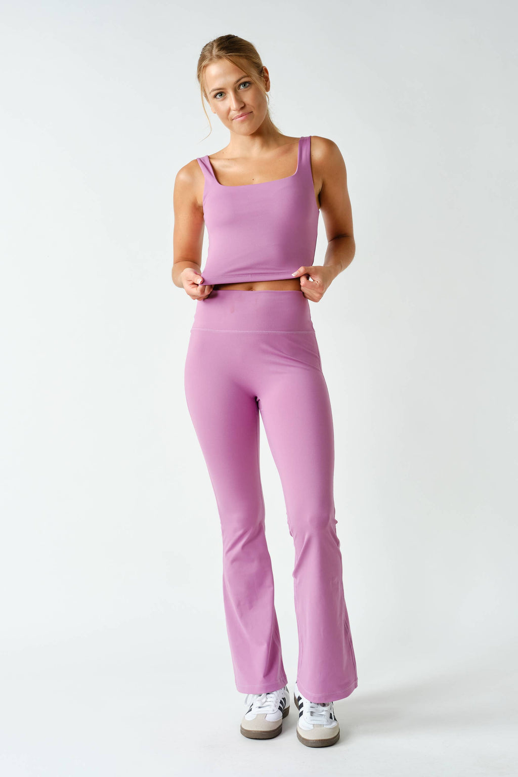 Venice Square-Neck Longline Top