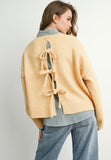 Tie Back Sweater