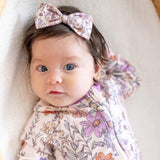 Zip-Up Footie Pajama - Flora