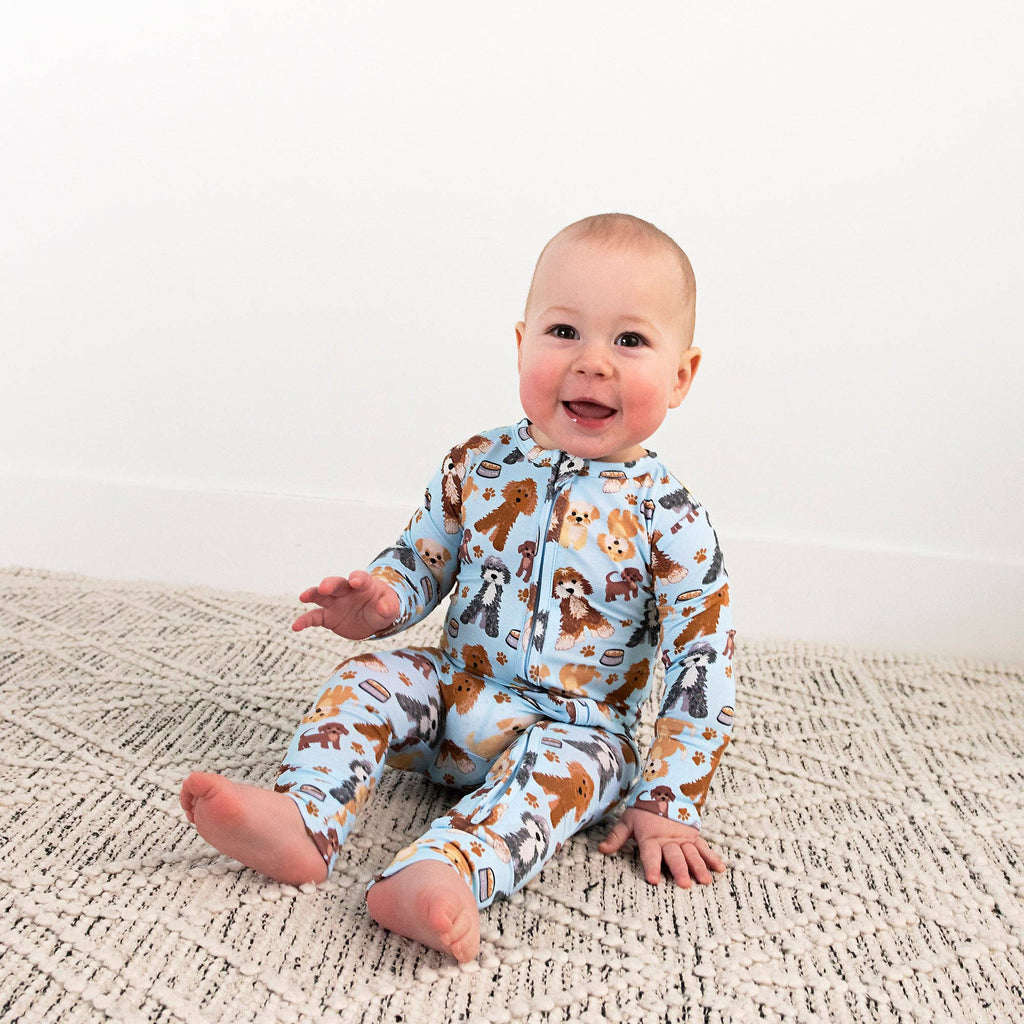 Griffin Zip Bamboo Baby Doodle Sleepies Little Outfit