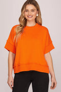 Game Day Shirt Sleeve Sweater