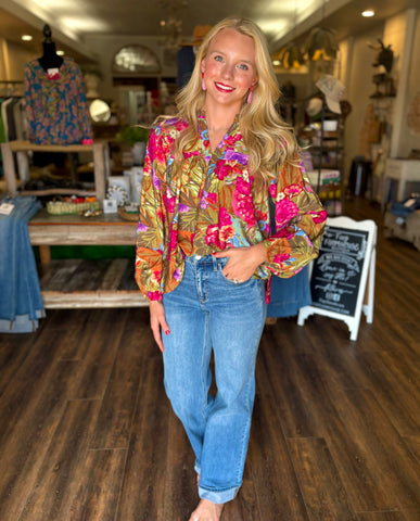 Floral Printed Blouse