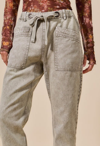 Slim Barrel Pants