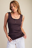 Ruffle Edge Tank