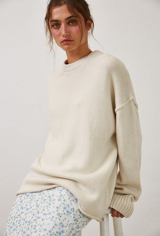 Relaxed Boyfriend Fit Sweater