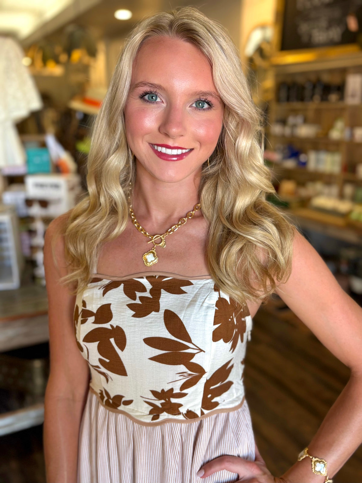 Dreamy Floral Midi Dress