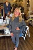 Jogger Pants with Piping