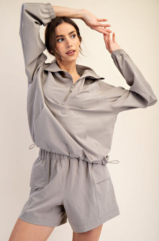Cropped Active Jacket
