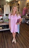 Pink Stripe Dress