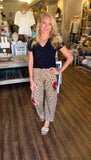 Leopard and Rose Jeans