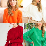 Textured Sweater