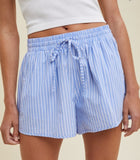 Striped Blue Shorts
