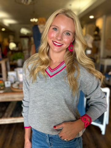 Color Contrast Sweater