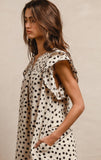 Dot Print Dress