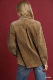 Corduroy Button Up Top