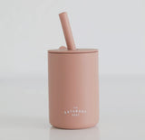 Baby Silicone Straw Cup