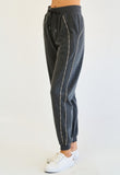 Jogger Pants with Piping