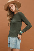 Lace Long Sleeve Top