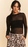 Dot Mesh Top