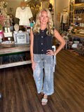 Mineral Washed Knit Vest