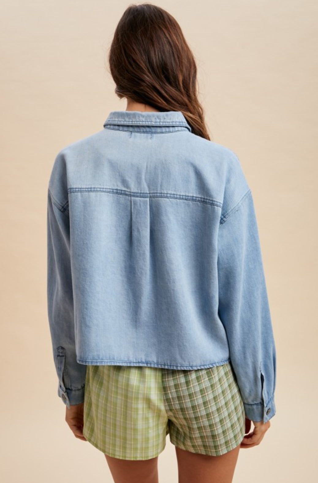 Cropped Denim jacket