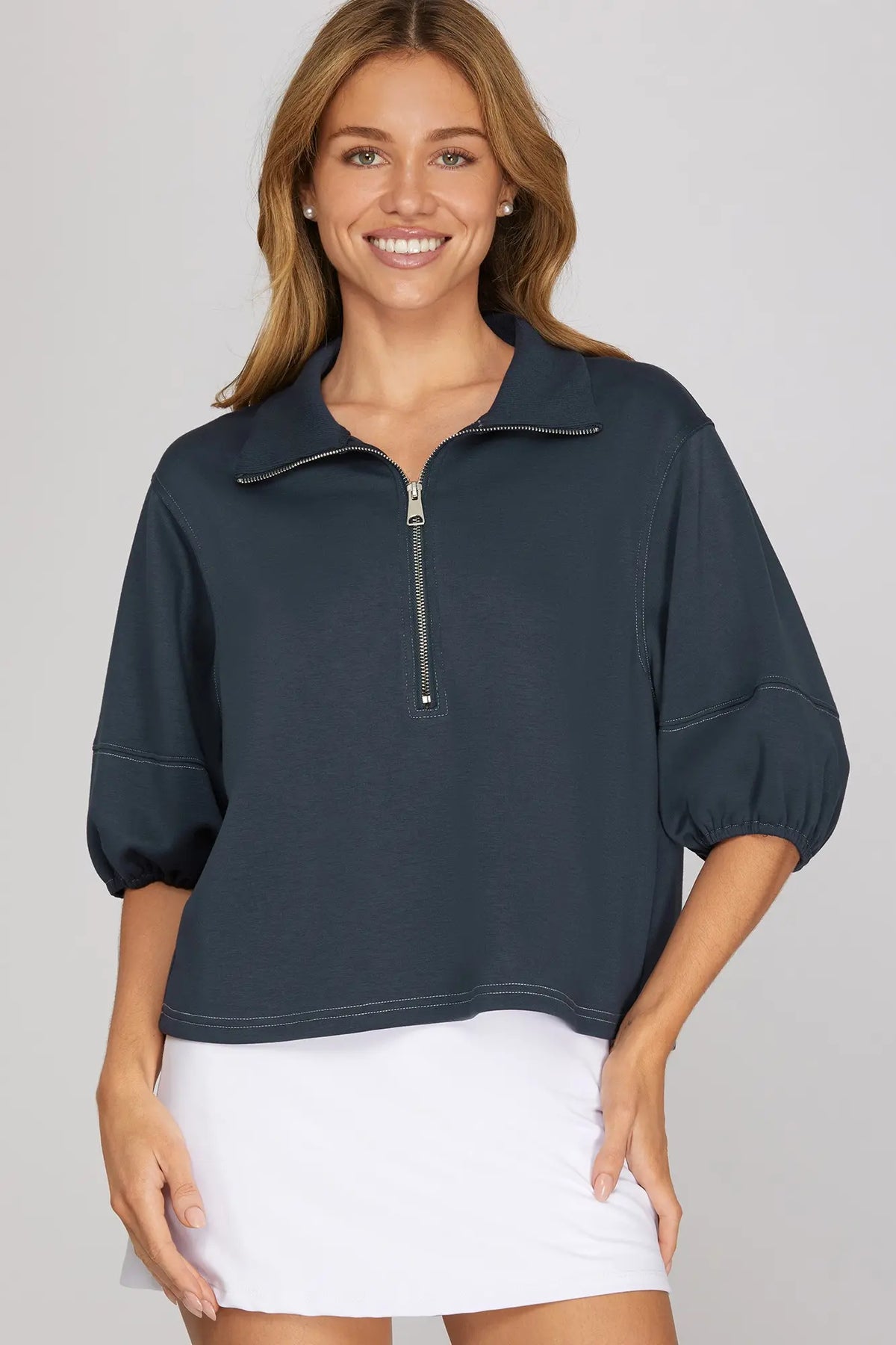 The Varsity Half-Zip
