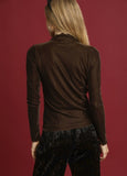 Velvet Fitted Long Sleeve