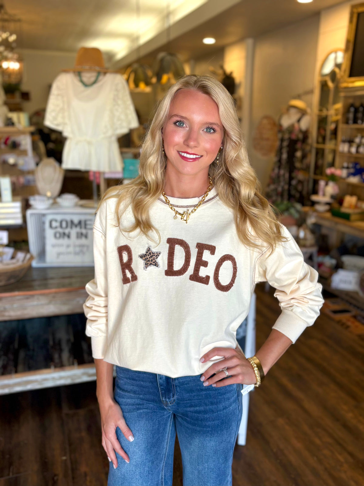 Rodeo Patch Sweatshirt