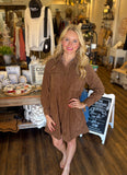 Corduroy Shirt Dress