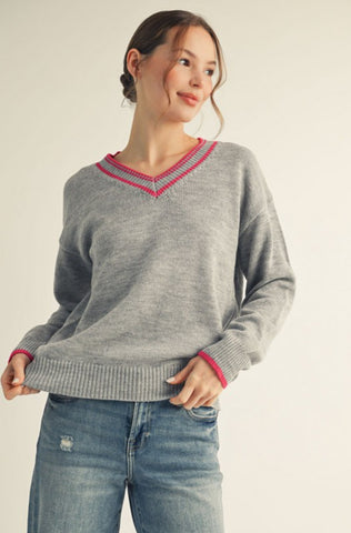 Color Contrast Sweater