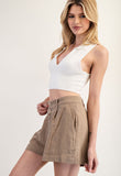 Button Down Shorts