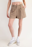 Button Down Shorts