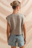 Vintage Leopard Vest