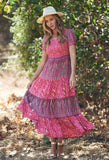 Pink Multi Maxi Dress