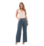 Frayed Edge Wide Leg Pant