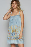 Vintage Wash Denim Dress