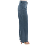 Frayed Edge Wide Leg Pant