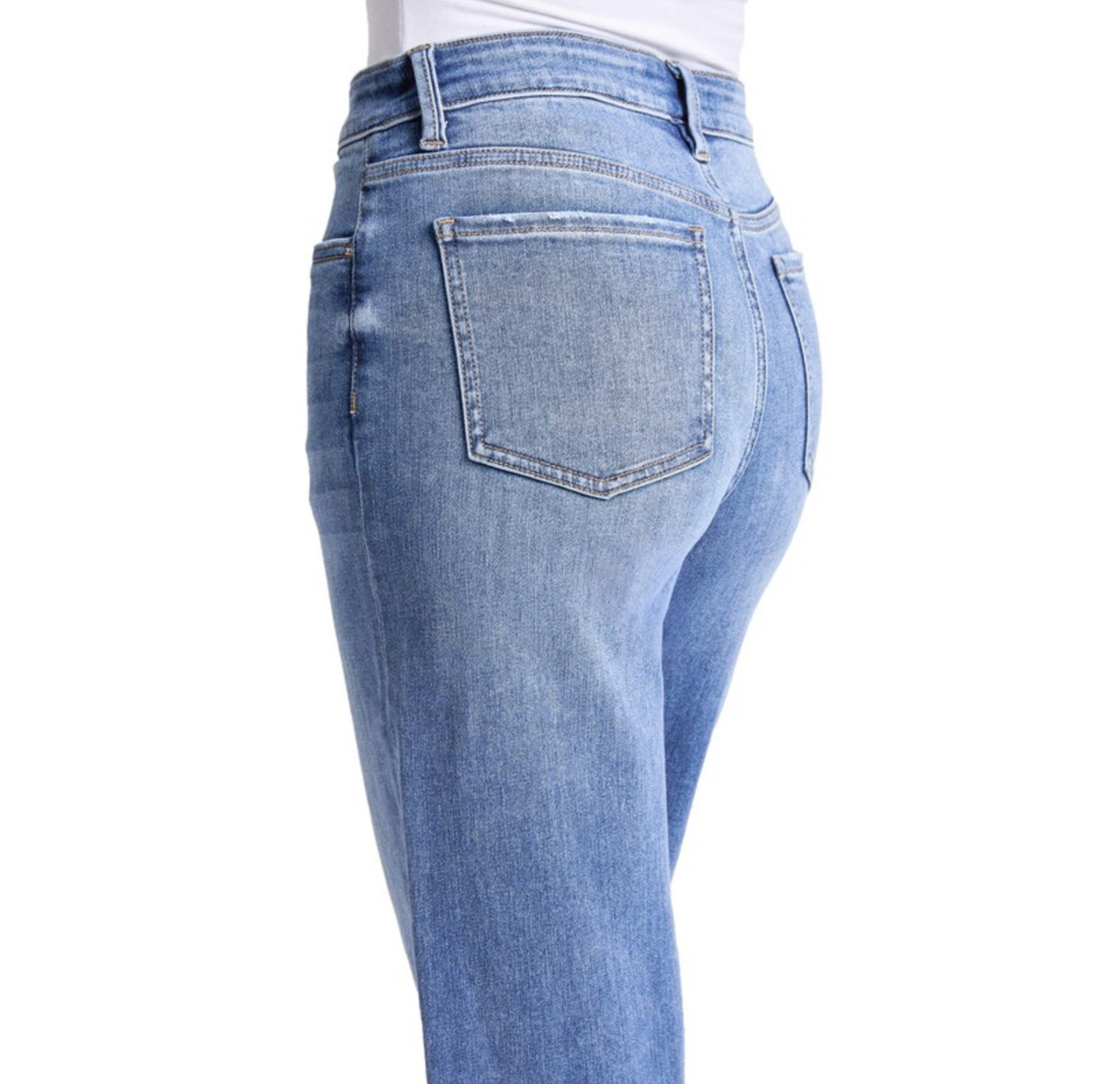 RFM Cuff Wide Leg Jeans