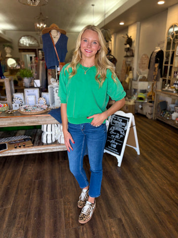3/4 Dolman Sleeve Sweatshirt