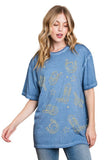 All-over Western Graphic Tee