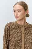 Animal Print Cardigan