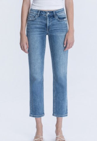 Vervet Light Wash Ankle Straight