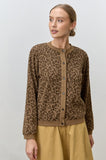 Animal Print Cardigan