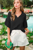 Ruffle Sleeve Top