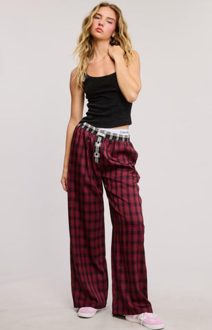 Plaid Boxer Pant